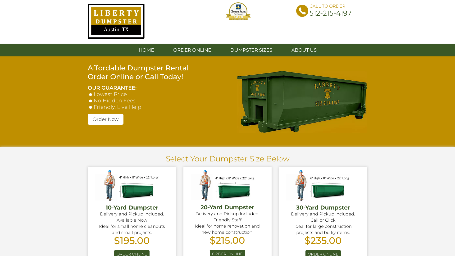 Liberty Dumpster Rental